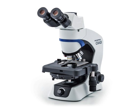 CX43 Upright Microscope Frame with Right-Hand Stage Controller and LED  Illumination | Olympus CX43RF2